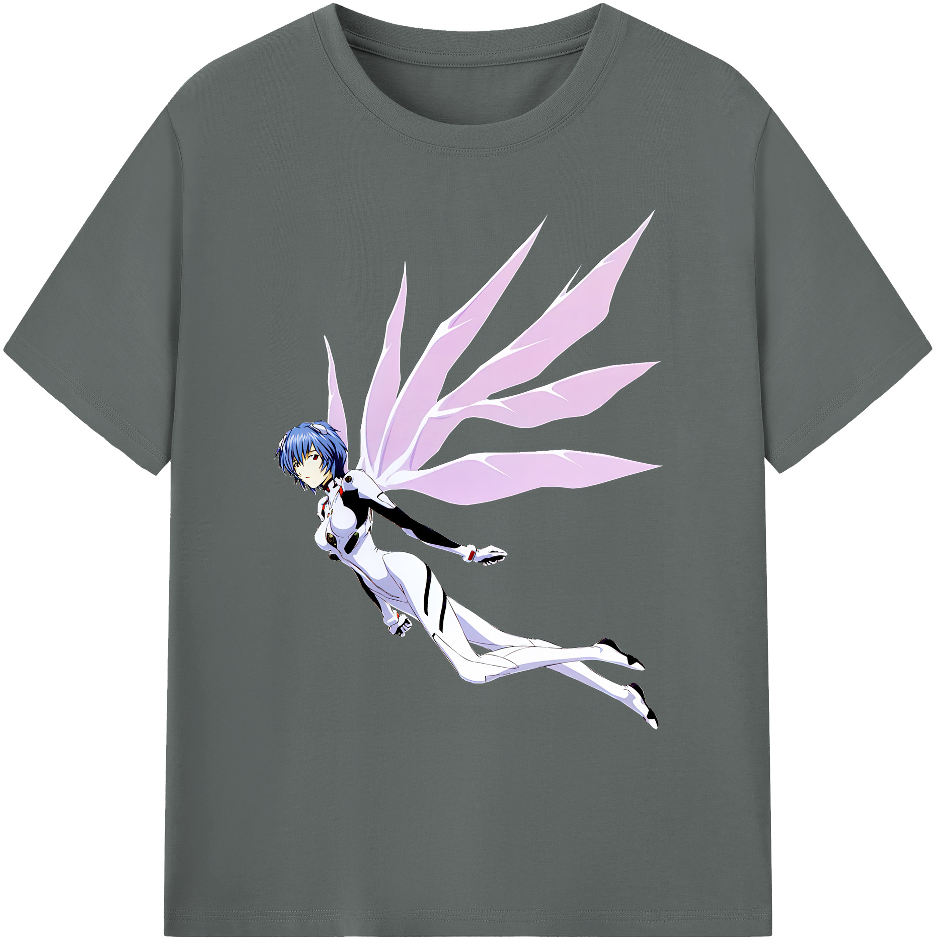 （画像用） EVA 新世紀エヴァンゲリオン 綿100％ メンズ半袖Tシャツ｜肌触りやわらか＆通気性